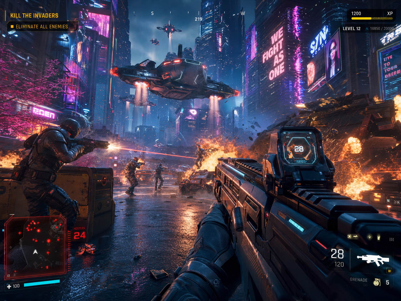 FPS Futurista